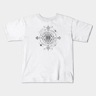 Sri Yantra | Sacred Geometry Kids T-Shirt